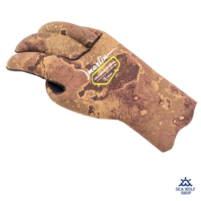 Перчатки неопреновые 5мм Marlin ULTRASTRETCH oliva р.M !promo