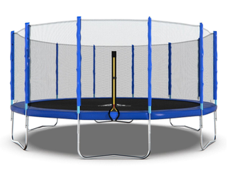 Батут DFC Trampoline Fitness 16FT-TR-B (4,88 метра) с защитной сеткой