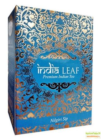 &quot;ЧЕРНЫЙ ЧАЙ ТМ &quot;India LEAF&quot; NILGIRI SIP - Крупнолистовой чай  НИЛГИРИ, 100г