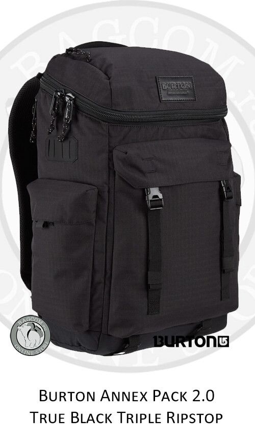 Черный рюкзак Burton Annex Pack с боковым доступом к отделению под ноутбук. Доставка по России