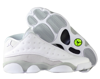 Nike Air Jordan Retro 13 (белые с серым)