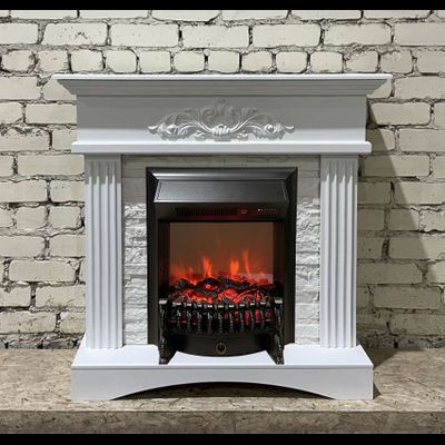 Электрокамин Premier WT M2 с очагом Fobos