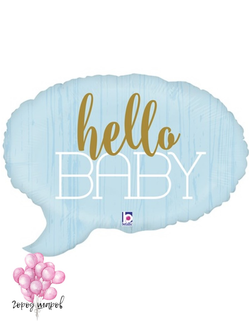 спич голубой выноска выписка из роддома Краснодар доставка шаров цветов