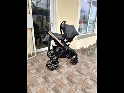 Детская коляска 3 в 1 Luxmom 788 Серый