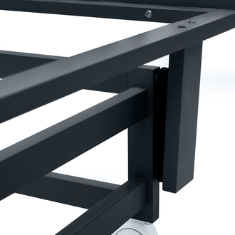 Детская кроватка Agex Lira (маятник продольный) Графит