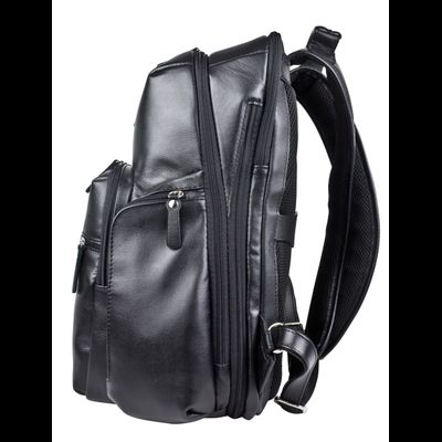 Кожаный рюкзак Bertario black (арт. 3102-01)