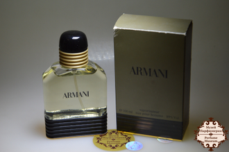 Armani eau Pour homme (Армани Пур Омм) туалетная вода мужская винтажная 100ml 1984 год