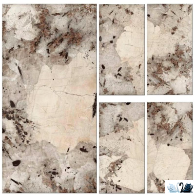 Керамогранит Creto Patagonia Bronze 80х160 см серо - бежевый