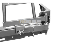 Задний силовой бампер серии Трофи на УАЗ Патриот 2005- (03.104.03)