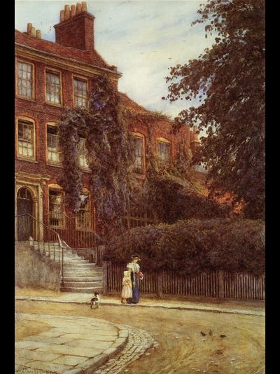 Купить картину обогреватель, репродукция Аллингем Стэнфилд Хаус Хэмпстед