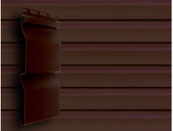 Сайдинг 3,0 GL Amerika D4 (slim), ЦВЕТ ТЕМНЫЙ ДУБ