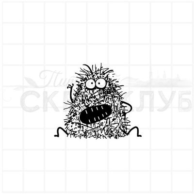 штамп монстрик