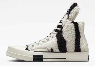 Кеды Converse x Rick Owens DRKSTAR Chuck 70 Zebra