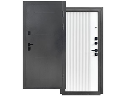 Дверь Входная - "Монблан" белый софт