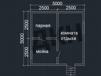 Баня 5 на 5