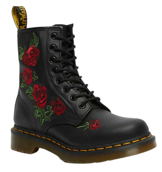 Ботинки Dr. Martens 1460 Vonda Black Softy Floral