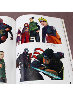 Оригинальный Арт Бук Naruto the Animation Chronicle: Ten (Наруто)