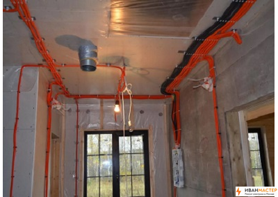 Заказать разводку электрики в квартире новостройки в Москве и МО ИВАНМАСТЕР