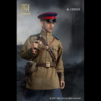 Офицер НКВД СССР - Коллекционная ФИГУРКА 1/6 WWII Soviet NKVD Officer (AL100034) - Alert Line