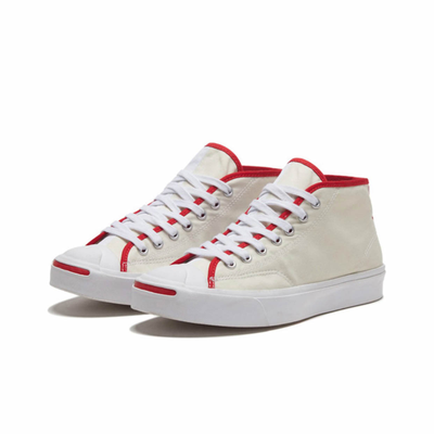 Converse red jack purcell top