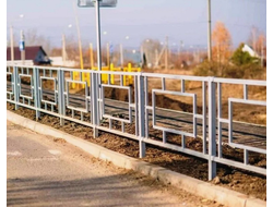 Ограждения высотой метр. Купить от производителя. Монтаж забора под ключ | ГОРЗАБОР