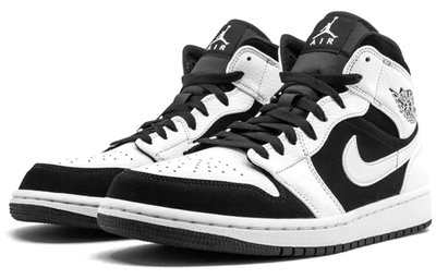 Nike air jordan top 1 retro mid tuxedo