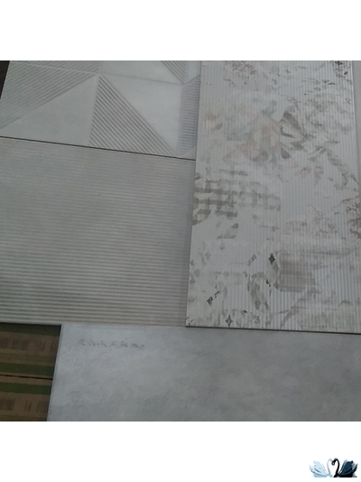 Плитка настенная Belani Скарлетт Декор 1 светло-серый 30 х 60 см Береза керамика