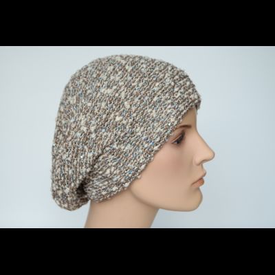 Берет Vizio 1222 В ореховый с голубым