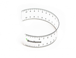 Линейка для бровей закруглёная BrowXenna