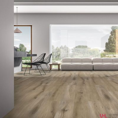 SPC ламинат Respect Дуб Бургундский 8305 43 класс толщина 5 мм с фаской и подложкой замковый 2.22 м2