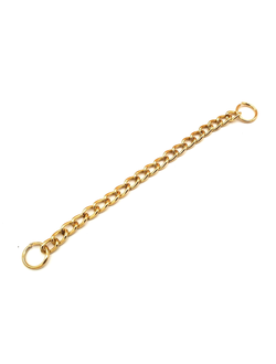 Вешалка цепочка для пальто и шуб, цвет золото