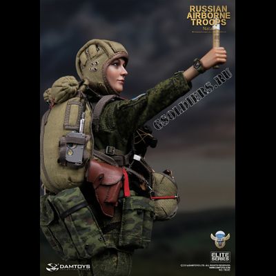 Российская десантница - Коллекционная фигурка 1/6 RUSSIAN AIRBORNE TROOPS NATALIE (78035) - DAMToys