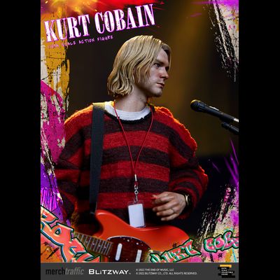 Курт Кобейн - КОЛЛЕКЦИОННАЯ ФИГУРКА 1/6 KURT COBAIN (BW-UMS-11701) - BLITZWAY