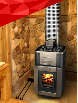 Печи отопительные и банные, комплектующие и камень для бани