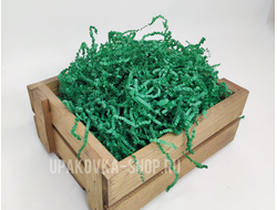 Бумажный наполнитель, пергамент изумруд, 100 г