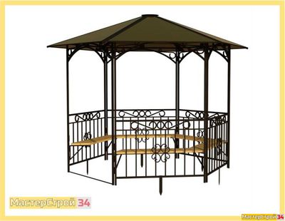 Беседка металлическая