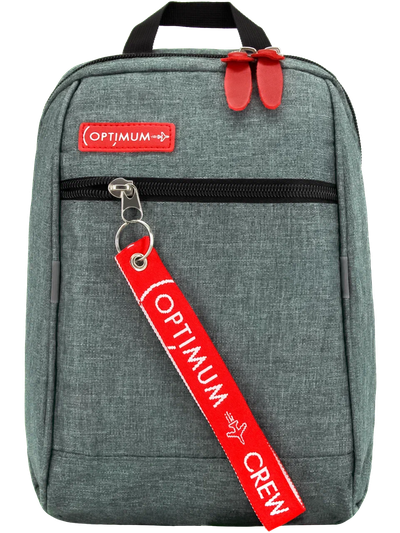 Рюкзак с одной лямкой - сумка на грудь Optimum XXL RL, серый