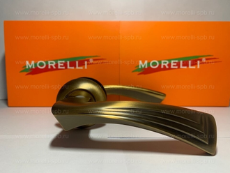 Дверные ручки Morelli "ВОЛНЫ" MH-34 COF Цвет - Кофе