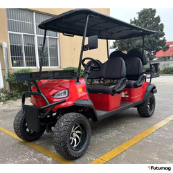 Гольфкар GreenCamel Linhai A42L 126Ah/48V (4+2, 4kW AC, R14 литые) LUX lifted