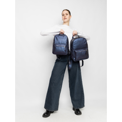 Женский кожаный рюкзак Anzolla Premium indigo (арт. 
3040-56)