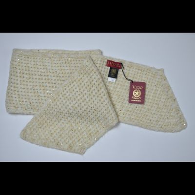 Vizio Италия шарф 1324 S белый узкий