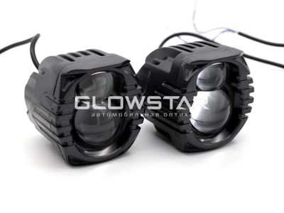 Билед модули Aozoom Y25-01 12V/24V, 35W/45W, универсальное крепление (комплект, 2шт)