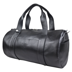 Кожаная дорожная сумка Faenza Premium black (арт. 
4033-01)