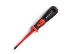 Отвертка диэлектрическая PZ2x100 серия СЛИМ для работ под напряжением до 1000 В, стандарт VDE