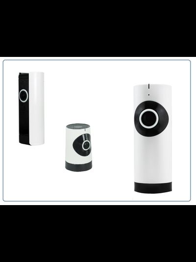 Видеоняня /WiFi IP видеокамера панорамная 180*110*  с DVR (fish_v2), HD (360EyeS)