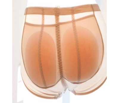 Трусы пуш-ап с силиконовыми вставками для увеличения ягодиц более чем 2 см, классическая модель.