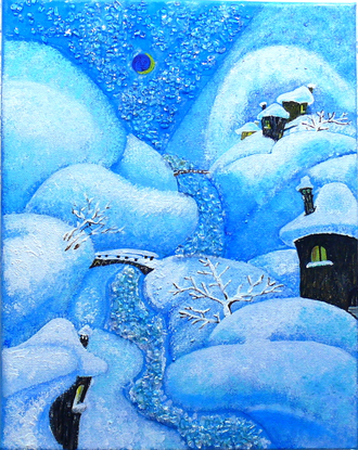 Картина "Зимняя сказка"