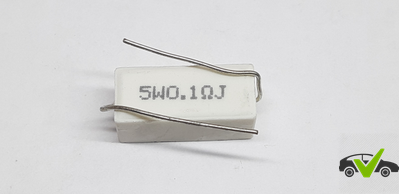Резистор проволочный мощный (цементный) 5W0.1ΩJ
