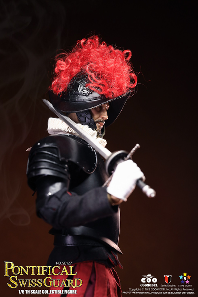 Капитан швейцарской гвардии - Коллекционная ФИГУРКА 1/6 scale SERIES OF EMPIRES - PONTIFICAL SWISS CAPTAIN (SE127) - COOMODEL