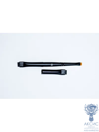 Кисть PACE №2 + доп. аппликатор в желтом упругом для ламинирования ресниц